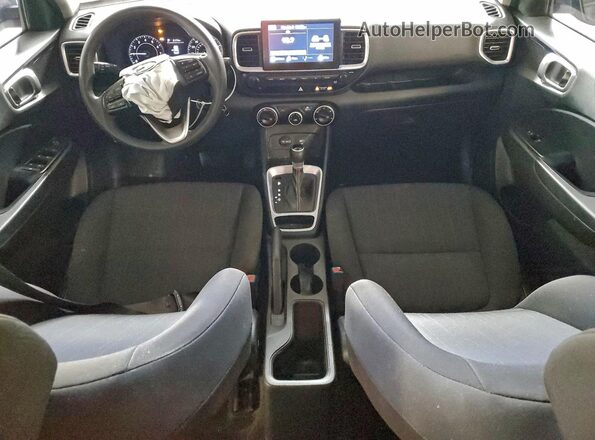 KMHRB8A38MU090680 2021 HYUNDAI VENUE Gray Առջևի վահանակի տեսք