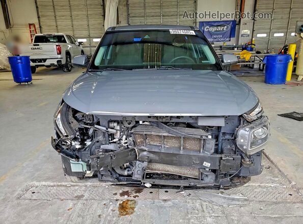KMHRB8A38MU090680 2021 HYUNDAI VENUE Gray Դիմացի տեսք