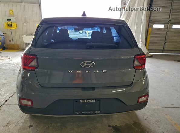 KMHRB8A38MU090680 2021 HYUNDAI VENUE Gray Հետևի տեսք
