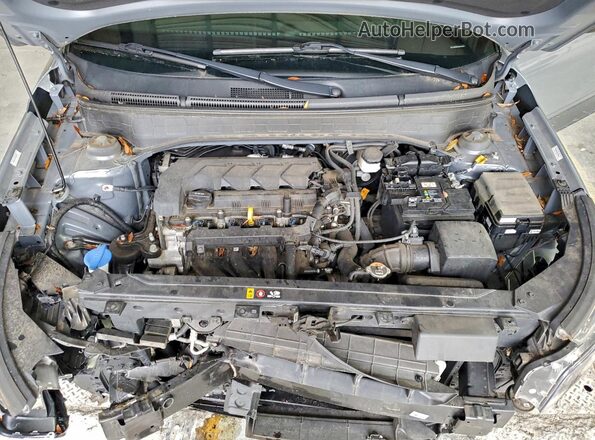 KMHRB8A38MU090680 2021 HYUNDAI VENUE Gray Շարժիչի բաժամունքի տեսք
