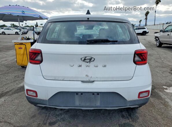 KMHRB8A38MU112015 2021 HYUNDAI VENUE White Rear view
