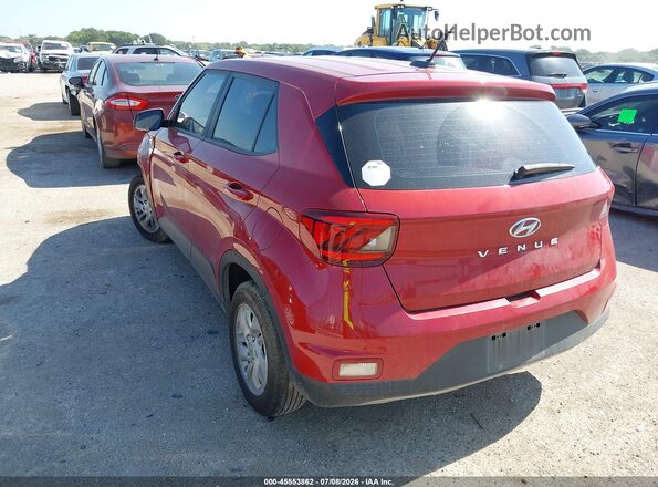 KMHRB8A3XPU212461 2023 HYUNDAI VENUE Red Задня ліва чверть