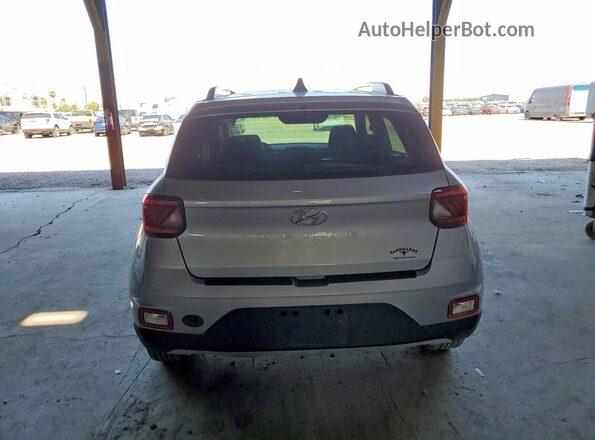 KMHRC8A30LU025740 2020 HYUNDAI VENUE Silver Rear view