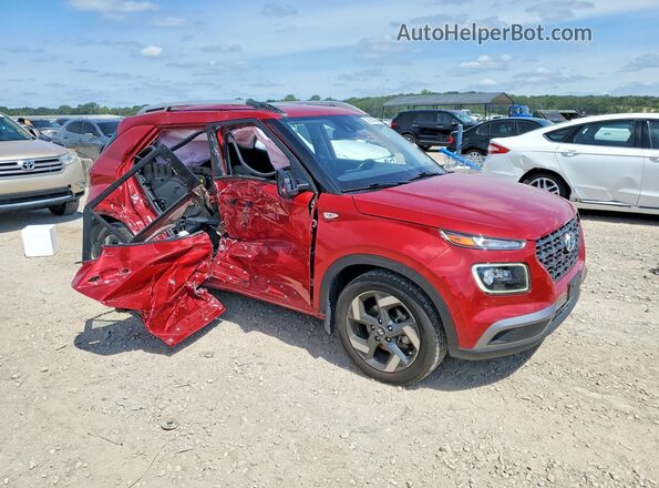 KMHRC8A30MU084711 2021 HYUNDAI VENUE Red Przód prawy