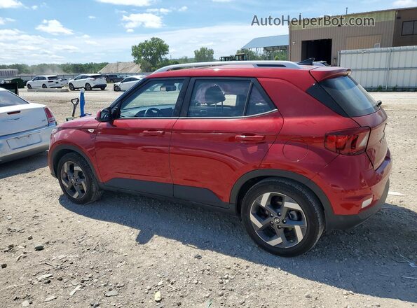 KMHRC8A30MU084711 2021 HYUNDAI VENUE Red Tył lewy