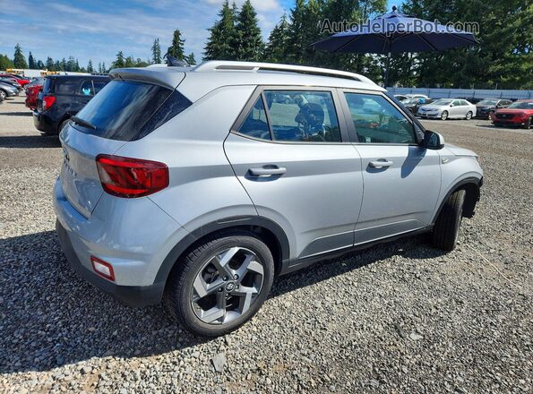 KMHRC8A30MU088516 2021 HYUNDAI VENUE Silver Հետևի աջ