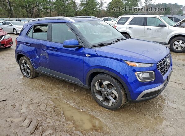 KMHRC8A30NU134170 2022 HYUNDAI VENUE Blue წინა მარჯვენა