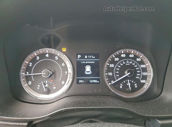KMHRC8A30NU134170 2022 HYUNDAI VENUE Blue ხელსაწყოთა პანელის ხედი