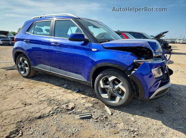 KMHRC8A30PU255736 2023 HYUNDAI VENUE Blue Передня права чверть