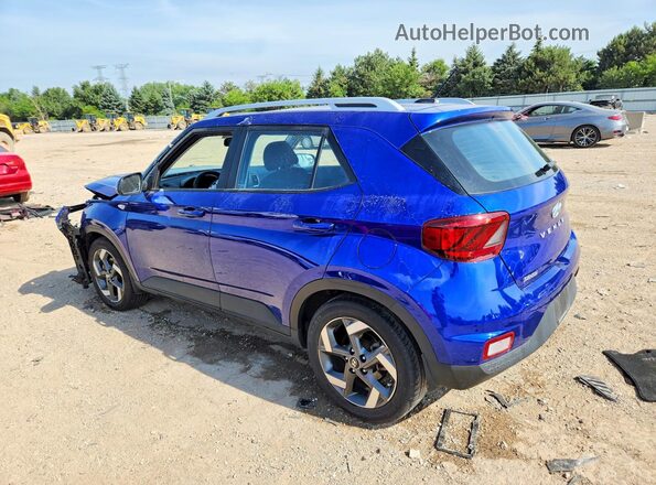 KMHRC8A30PU255736 2023 HYUNDAI VENUE Blue Задня ліва чверть