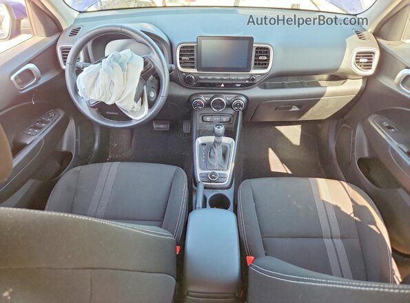 KMHRC8A30PU255736 2023 HYUNDAI VENUE Blue Вид панелі приладів