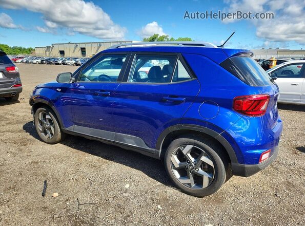 KMHRC8A30PU262699 2023 HYUNDAI VENUE Blue Rear left