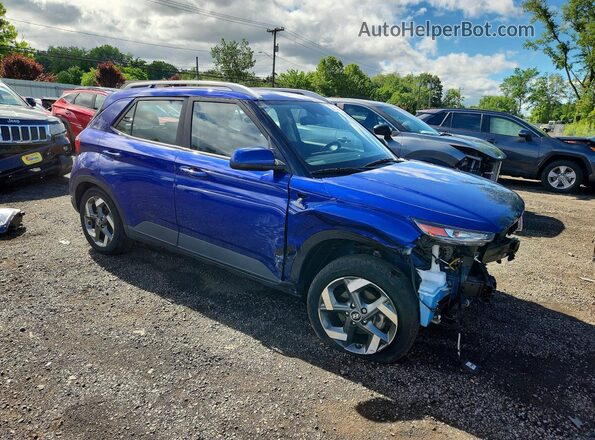 KMHRC8A30PU262699 2023 HYUNDAI VENUE Blue Front right