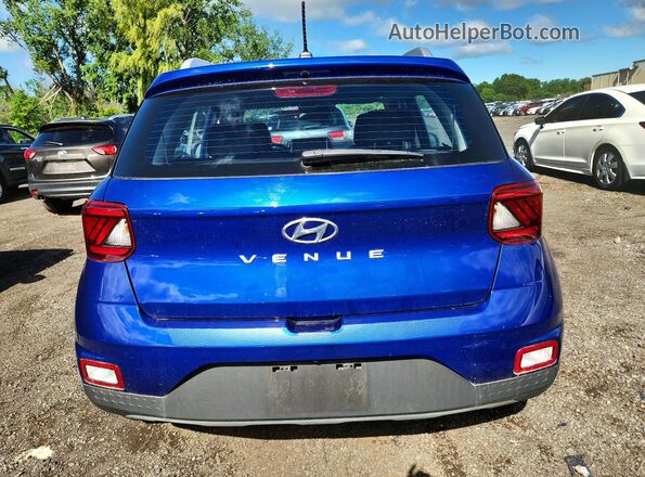 KMHRC8A30PU262699 2023 HYUNDAI VENUE Blue Rear view