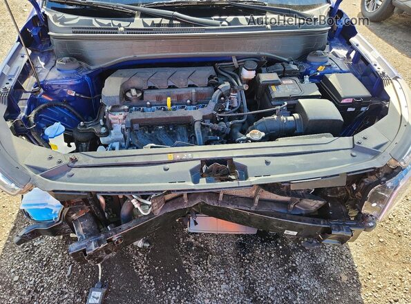 KMHRC8A30PU262699 2023 HYUNDAI VENUE Blue Rear interior view