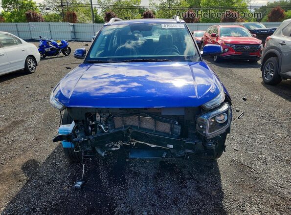 KMHRC8A30PU262699 2023 HYUNDAI VENUE Blue Front view