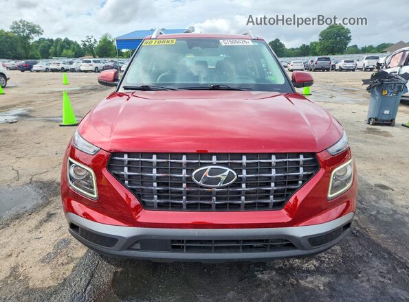 KMHRC8A30RU300340 2024 HYUNDAI VENUE Red Vista frontal
