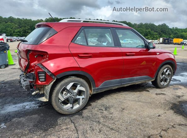 KMHRC8A30RU300340 2024 HYUNDAI VENUE Red Trasero derecho