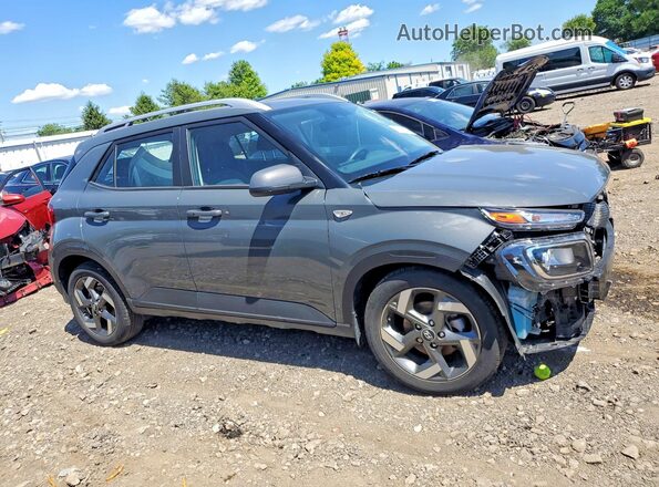 KMHRC8A30RU328431 2024 HYUNDAI VENUE Gray წინა მარჯვენა