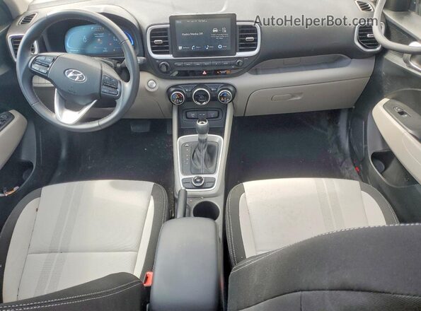 KMHRC8A30SU354260 2025 HYUNDAI VENUE Gray Dashboard view