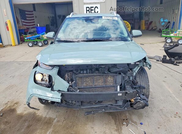 KMHRC8A30SU368062 2025 HYUNDAI VENUE Turquoise Widok z przodu