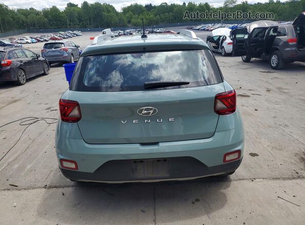 KMHRC8A30SU368062 2025 HYUNDAI VENUE Turquoise Widok z tyłu