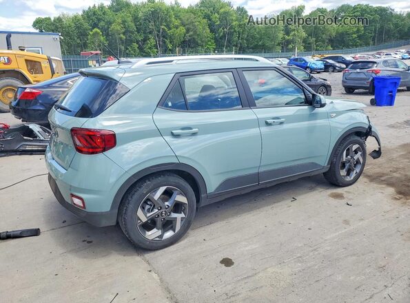 KMHRC8A30SU368062 2025 HYUNDAI VENUE Turquoise Tył prawy