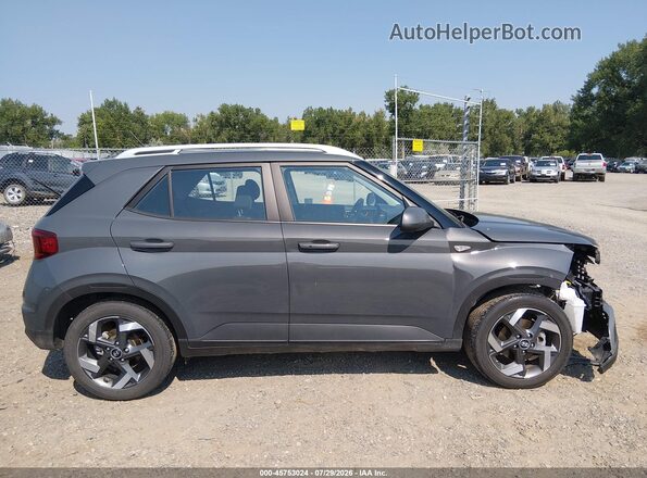 KMHRC8A30SU403148 2025 HYUNDAI VENUE Gray Widok wnętrza z tyłu