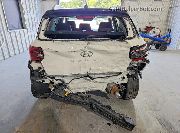 KMHRC8A30SU412285 2025 HYUNDAI VENUE White Հետևի տեսք