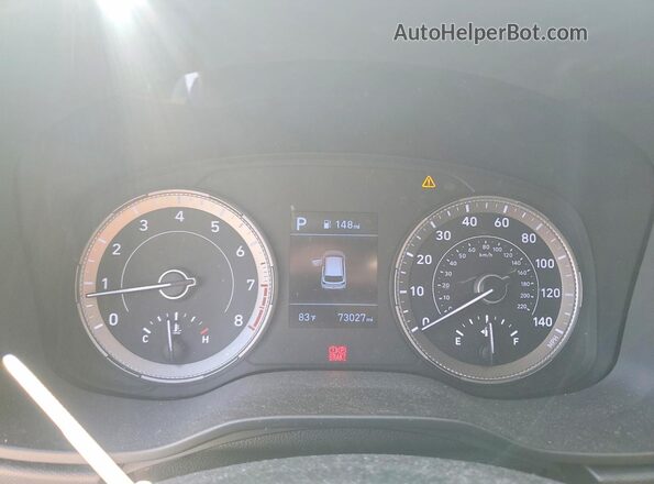 KMHRC8A31LU022233 2020 HYUNDAI VENUE White Вид щитка приладів