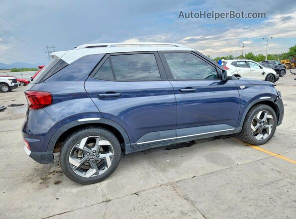 KMHRC8A31LU029053 2020 HYUNDAI VENUE Blue Tył prawy