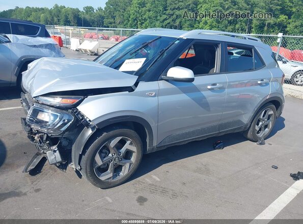 KMHRC8A31NU181689 2022 HYUNDAI VENUE Gray Vista tres cuartos delantera izquierda