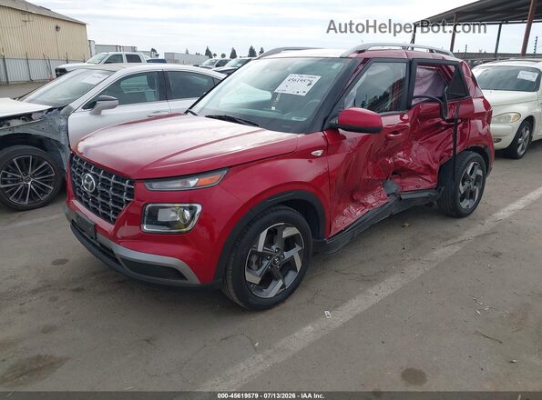 KMHRC8A31PU215648 2023 HYUNDAI VENUE Red Przód lewy
