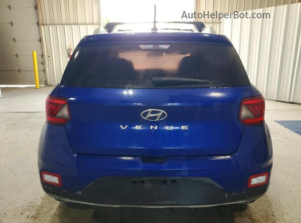 KMHRC8A31PU262954 2023 HYUNDAI VENUE Blue Հետևի տեսք