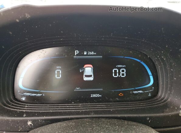 KMHRC8A31TU425287 2026 HYUNDAI VENUE Белый Вид щитка приборов