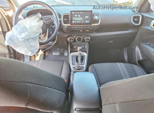 KMHRC8A32LU016912 2020 HYUNDAI VENUE Черный Вид панели приборов