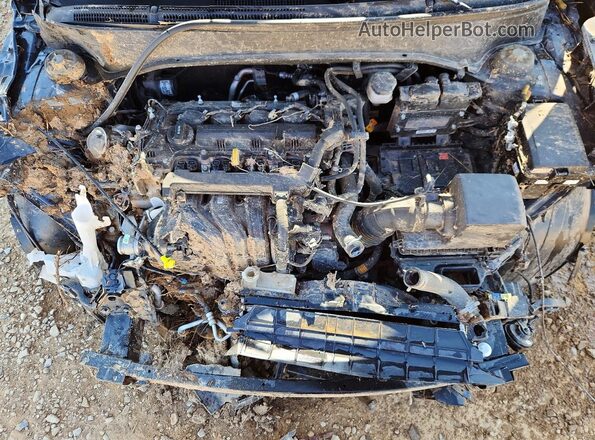 KMHRC8A32LU016912 2020 HYUNDAI VENUE Черный Вид подкапотного пространства