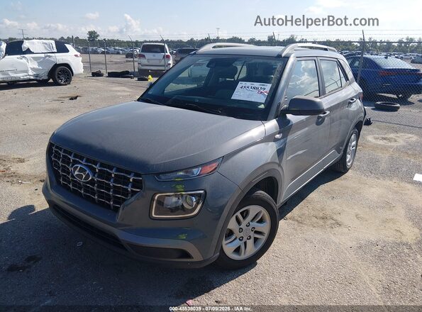 KMHRC8A32LU018403 2020 HYUNDAI VENUE Gray Przód lewy