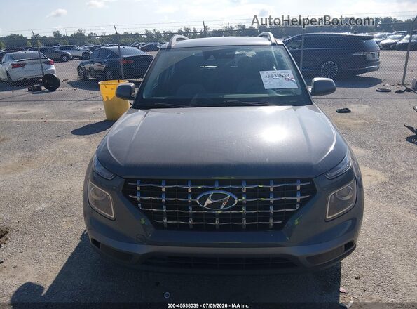 KMHRC8A32LU018403 2020 HYUNDAI VENUE Gray Widok zestawu wskaźników