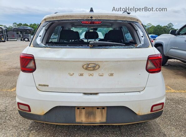 KMHRC8A32MU077968 2021 HYUNDAI VENUE White უკანა ხედი