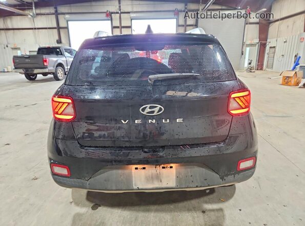 KMHRC8A32MU082118 2021 HYUNDAI VENUE Black Widok z tyłu
