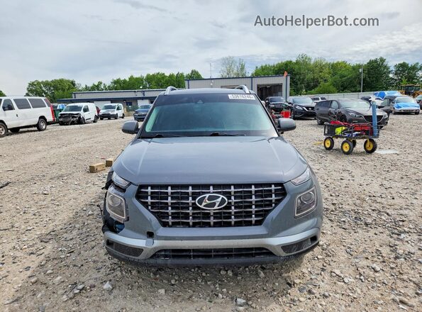 KMHRC8A32MU088646 2021 HYUNDAI VENUE Gray Widok z przodu