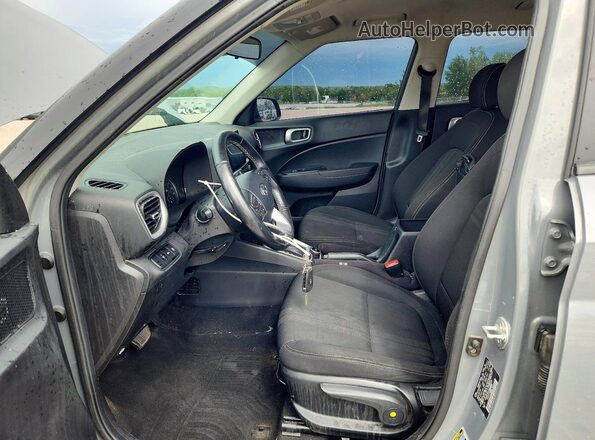 KMHRC8A32MU088646 2021 HYUNDAI VENUE Gray Widok wnętrza z przodu