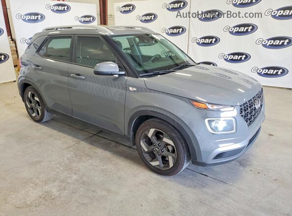 KMHRC8A32MU092731 2021 HYUNDAI VENUE Gray Front right
