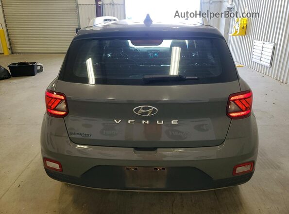 KMHRC8A32MU092731 2021 HYUNDAI VENUE Gray Rear view
