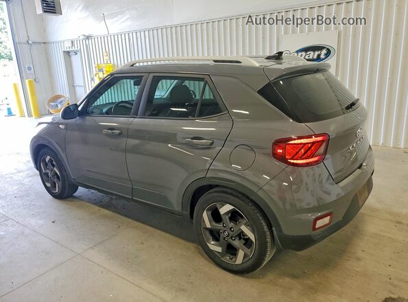 KMHRC8A32MU092731 2021 HYUNDAI VENUE Gray Rear left