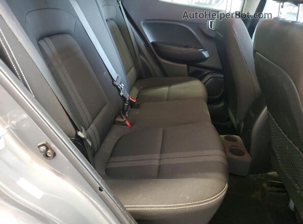 KMHRC8A32MU092731 2021 HYUNDAI VENUE Gray Rear interior view