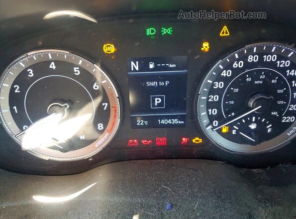 KMHRC8A32MU121516 2021 HYUNDAI VENUE Blue Սարքավորումների վահանակի տեսք