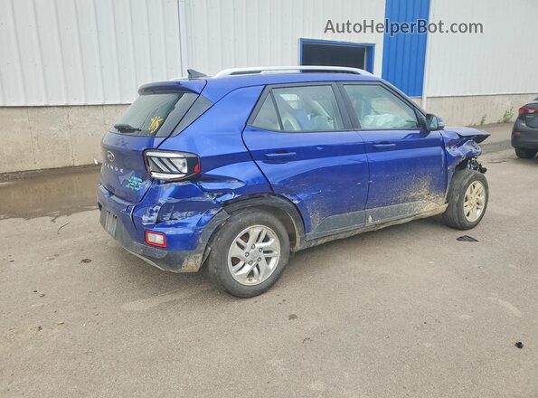 KMHRC8A32MU121516 2021 HYUNDAI VENUE Blue Հետևի աջ