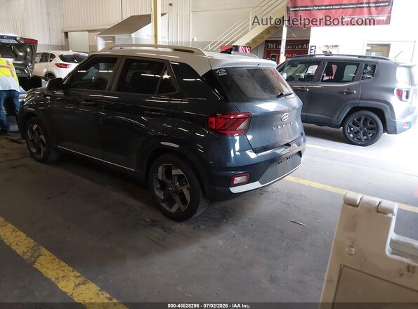 KMHRC8A32NU151892 2022 HYUNDAI VENUE Blue უკანა მარცხენა